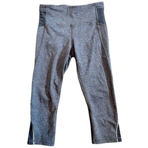Lululemon Free Runner Crop Leggings Gray Size 4
